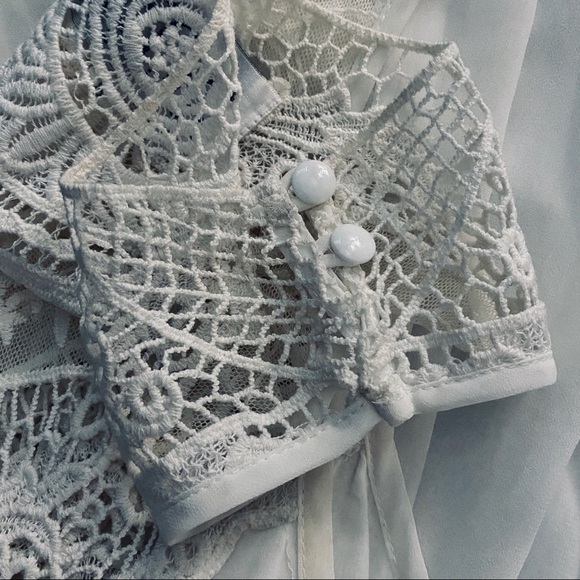 Xenia Boutique White Lace Dress - Picture 4 of 4